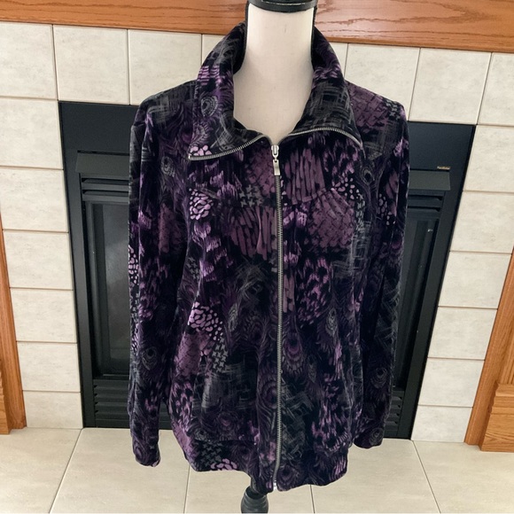 Style & Co Sport Jacket, Women’s Sz XL - Picture 3 of 10